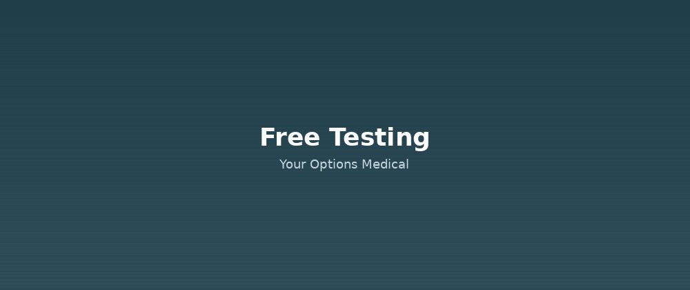 Sealed pregnancy test kits arranged on a clinic counter.